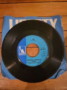 Creedence Clearwater Revival Lodi 7 inch Single 1969 Liberty
