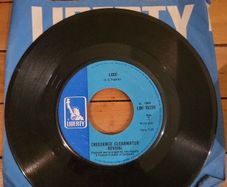 Creedence Clearwater Revival Lodi 7 inch Single 1969 Liberty