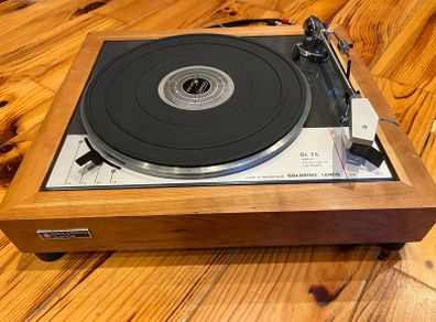 Goldring Lenco GL 75 Turntable with upgraded Maple plinth