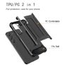 Black Shockproof Armour Case For Samsung Galaxy S23 Hybrid Back Cover Image 4
