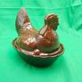 Ceramics hen, Basket ,Hen on a nest egg holder Image 6