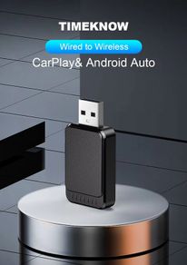 2 in 1 Wireless CarPlay Android Auto Adapter Apple Car play Dongle Mini Ai Box