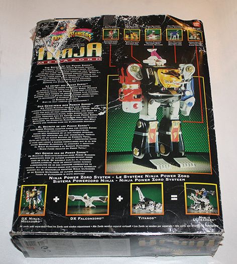 Vintage Mighty Morphin Power Rangers Deluxe Ninja Megazord