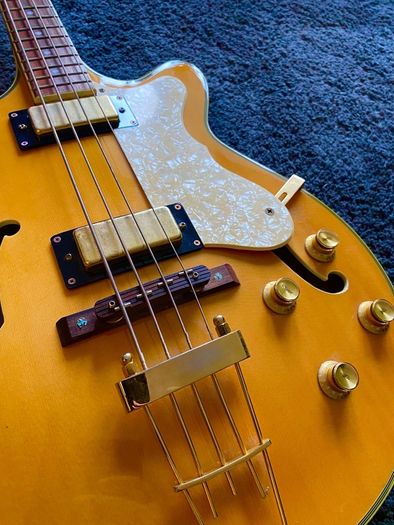 Jay Turser JTB-3 Semi Hollow Bass Guitar