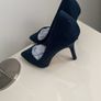 NEXT Navy Stilettoes Image 5