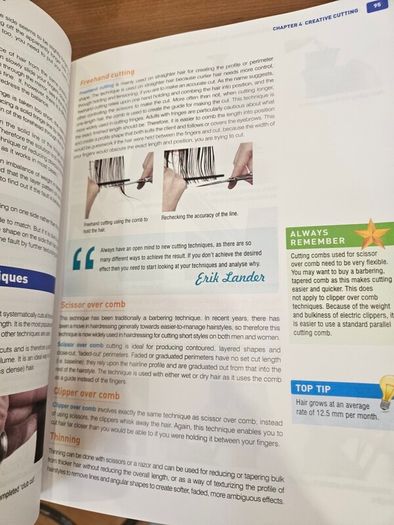 Hairdressing & Barbering The Professional Official Guide To Level 3. Large Volume Paperback In Good Condition.  See Photos For Same.