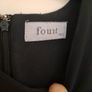 Elegant black peplum dress Image 3