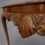 Stunning Carved Mahogany Chippendale Style Console or Side Table Image 4