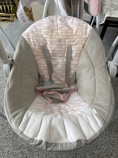Two pieces of Ingenuity Comfort 2 Go Compact Portable 6 Speed Baby Swing with Music