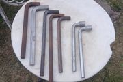 large allen keys and wheel braces