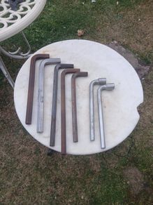 large allen keys and wheel braces