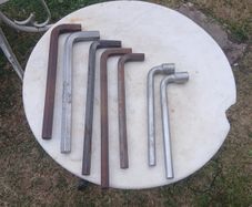 large allen keys and wheel braces