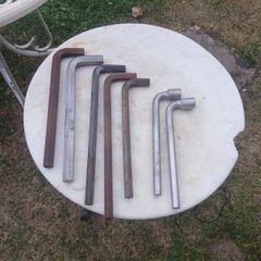 large allen keys and wheel braces