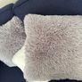 Set of 3 fluffy cushions Image 2