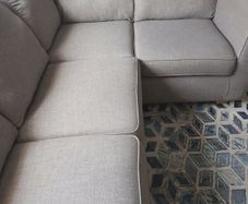 Corner Sofa,  Beige Neat  excellent condition.