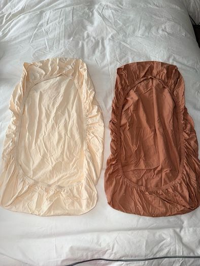New Snuzpod Crib Fitted Sheets 2-Pack in Blush Dot
