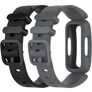 Strap Compatible with Fitbit Ace 3 Strap for Kids, [2 pieces/Set] Soft Silicone Sport Wristband Adjustable Accessory Bracelet Replacement Band for Fitbit Ace 3/Inspire 2 Image 2