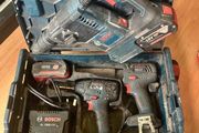 bosch battery sds and screw gun