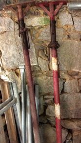 Acrow props x 2