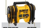 DeWALT 18V XR Cordless Brushless Triple Source Inflator Air Pump Compressor. DeWALT 18V XR Cordless Brushless Impact Wrench 1/2 Inch Drive. DeWalt 18V XR Cordless Brushless Chainsaw Pruning Saw