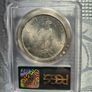 Graded MS64 Silver Peace Dollar coin PCGS Image 3