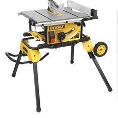 DWE 7492 DeWalt 240v Table Saw and portable stand