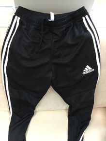 Adidas mens black bottoms  small s