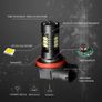 2Pcs 3000k 6000k H8 H11 Led Bulb HB4 Led HB3 9006 9005 SMD Lights 1200LM 6000K 12V White Yellow Driving Running Car Lamp Auto Light Bulbs Image 2