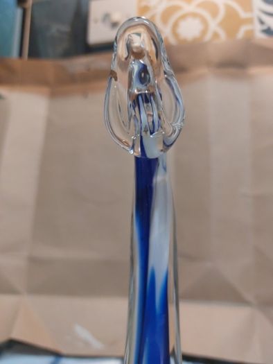 Vintage 1960's Romanian Glass Swan/Duck