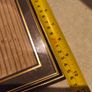 Vintage Metal Gold Tone Picture Frame 8 X 6 inches Holds A 4x6 inches Photo Image 6