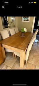 Kitchen Dining Table with 2 chairs