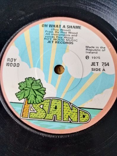 Roy Wood 7" Single 1975 Irish Pressing