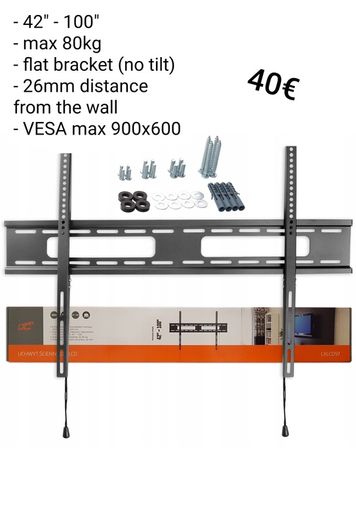 Tv Brackets Wall Mounts Tilt Swivel Full Motion Long Arm