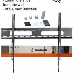 Tv Wall Mount Bracket Flat Fixed  42-100"