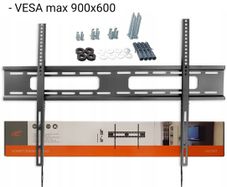 Tv Wall Mount Bracket Flat Slim Fixed  42" - 100"