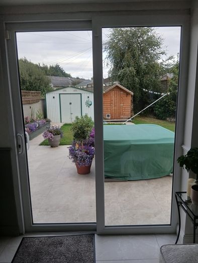 Sliding patio door