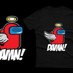 Damn! imposter among us t-shirt impostor t-shirt