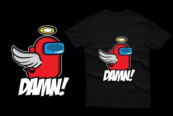 Among Us Game T-Shirts for adults and kids gaming among us t-shirts impostor t-shirts