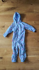 Regatta Puddle Suit Blue Unicorn age 3-4