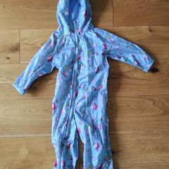 Regatta Puddle Suit Blue Unicorn age 3-4