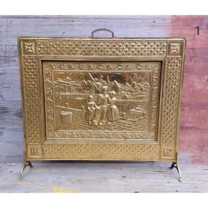 Brass Fire Screen  KAS326