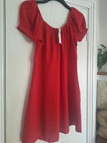 Red dress