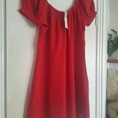 Red dress