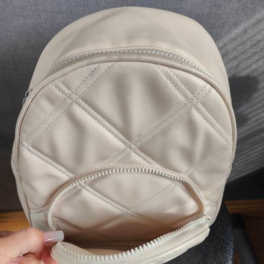 Cream Backpack