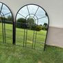 Pair of M&S medium arch wall mirrors Image 4