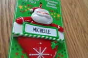 Personalised Hanging Christmas Decoration for Sale