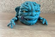 Vintage Drool Boglins Hand Puppet Blue Monster 1987