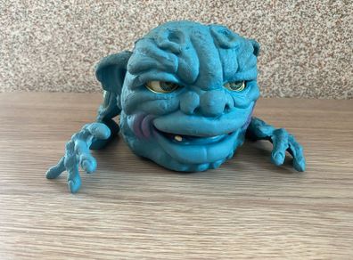 Vintage Drool Boglins Hand Puppet Blue Monster 1987