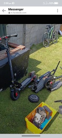 electric scooter parts