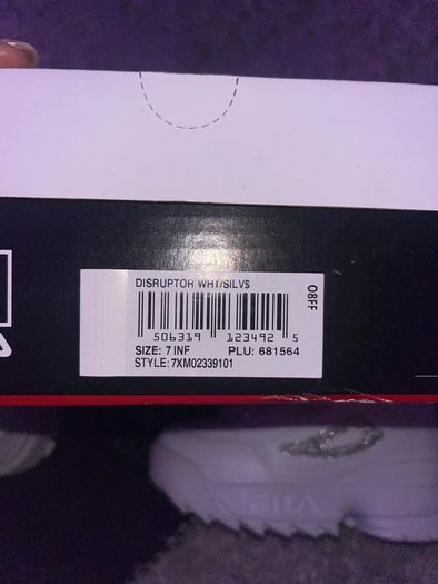 Glitter Fila Runners junior 7